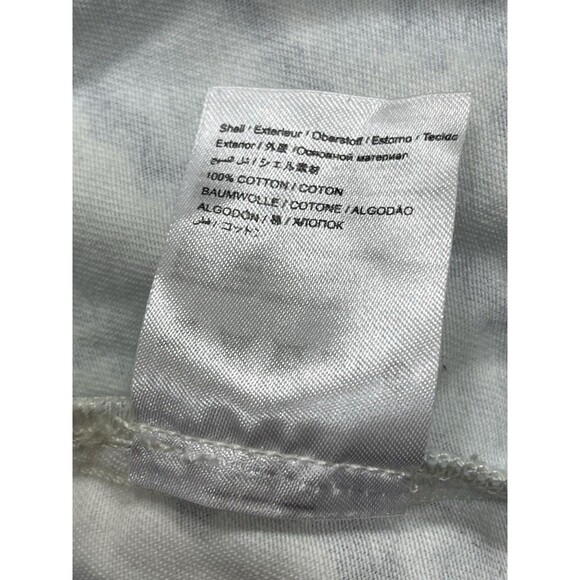 Farm Rio Anthropologie Denim Overalls Women Blue Floral Vacay Retro Boho Large - Picture 14 of 16